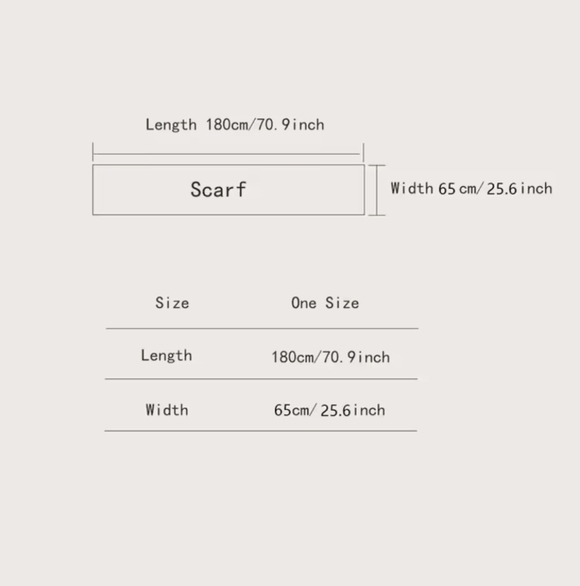 Cashmere Printed Scarf ▪︎ Tan/Multi - Picture 3 of 4